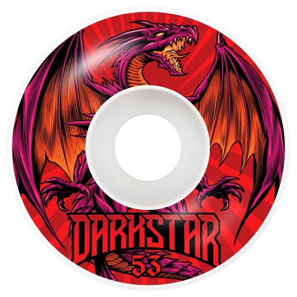 Darkstar Levitate - Skateboard Wheels Red 53mm