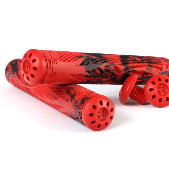 Root Industries R2 - Scooter Grips Red Black