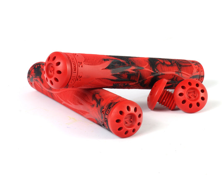 Root Industries R2 - Scooter Grips Red Black