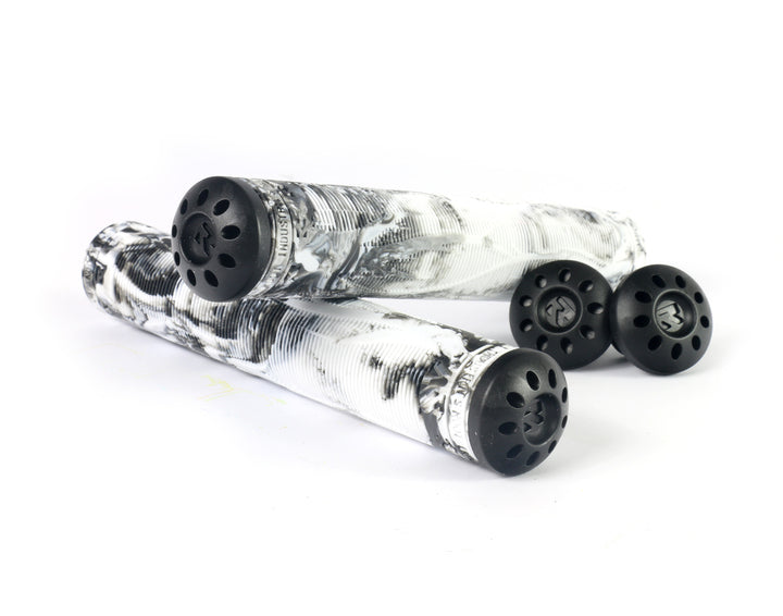 Root Industries R2 - Scooter Grips Black White