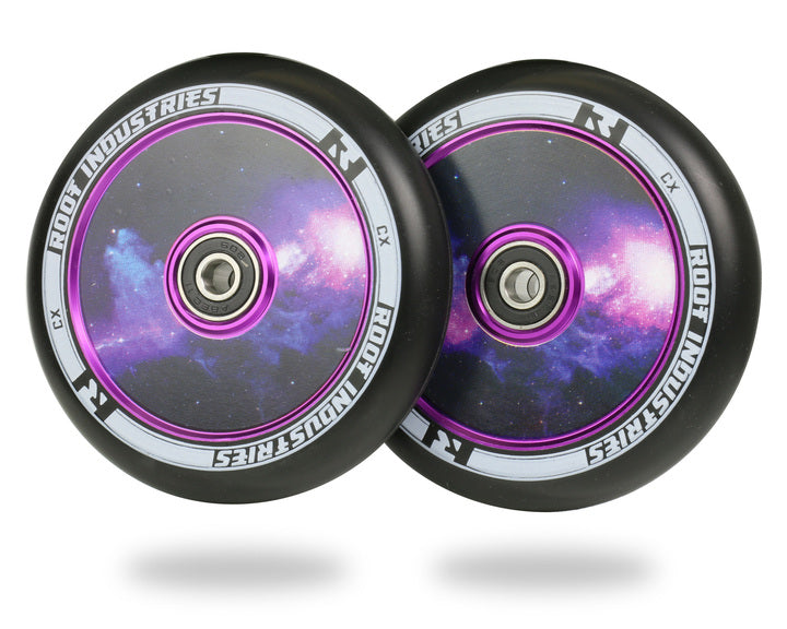 Root Industries AirWheels Design Core 110mm Black Urethane (PAIR) - Scooter Wheels Galaxy