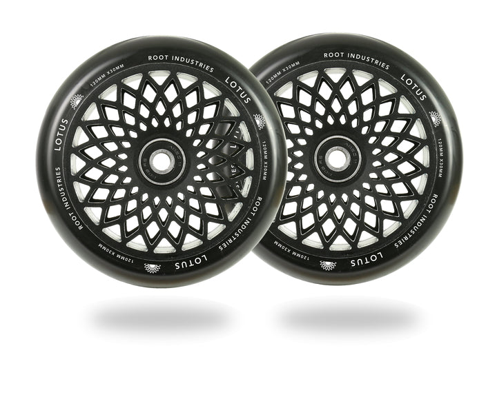 Root Industries Lotus 120X30mm (PAIR) - Scooter Wheels Black