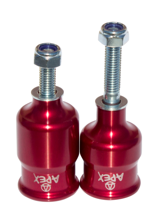 Apex Coopegs, Scooter Pegs, Red