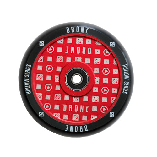 Drone Hollow Series 110mm (PAIR) - Scooter Wheels Red Flex