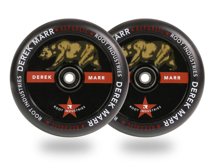 Root Industries AirWheels Design Core 110mm Black Urethane (PAIR) - Scooter Wheels Republic Derek Marr