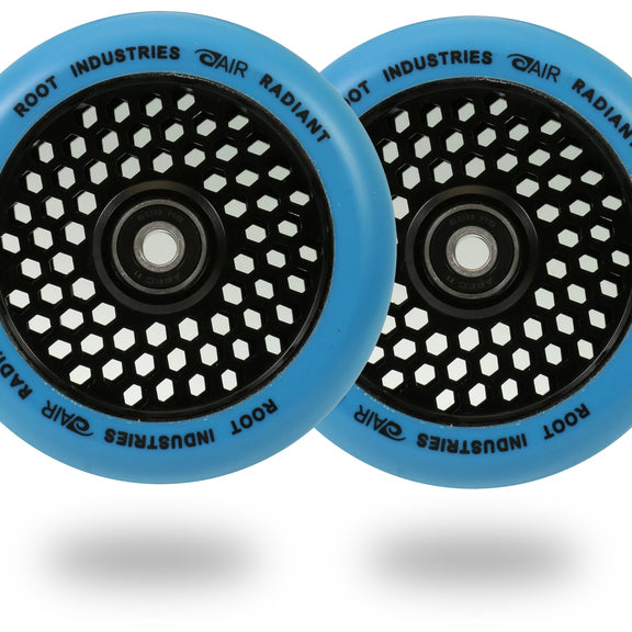 Root Industries Honeycore 110mm Radiant (PAIR) - Scooter Wheels Blue