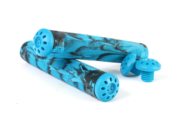 Root Industries R2 - Scooter Grips Aqua Black