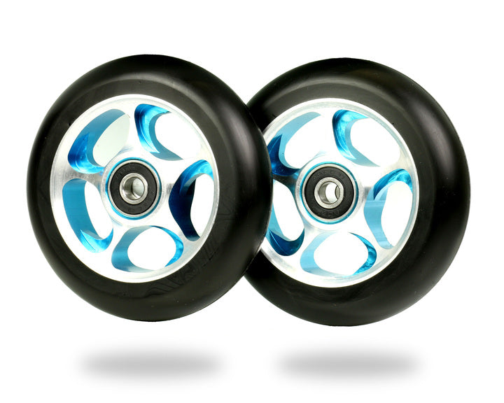 Root Industries Re-Entry 100mm (PAIR) - Scooter Wheel Blue