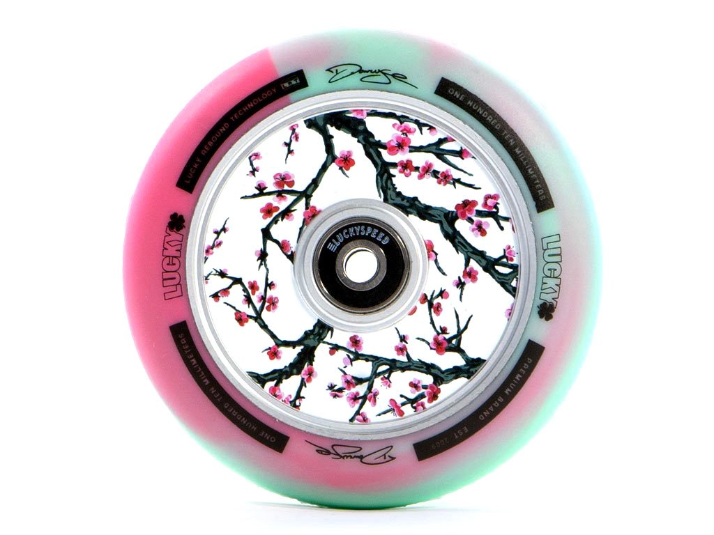 Lucky Lunar Darcy-Cherry-Evans Sig. 110mm (PAIR) - Scooter Wheels