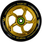 MGP MFX Hurricane RWilly 120mm (SINGLE) - Scooter Wheel Gold