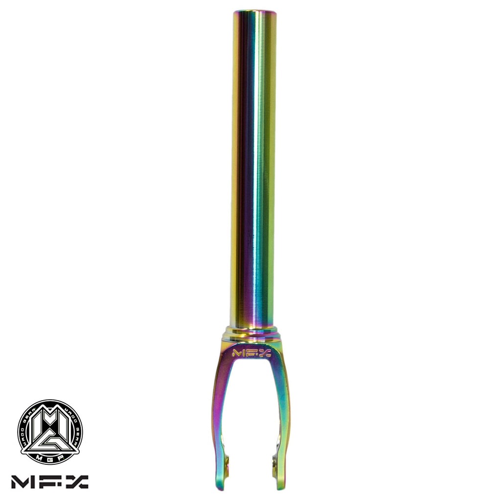 Scooter fork for freestyle scooter, Neo Chrome