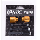 Havoc - Scooter Pegs Gold
