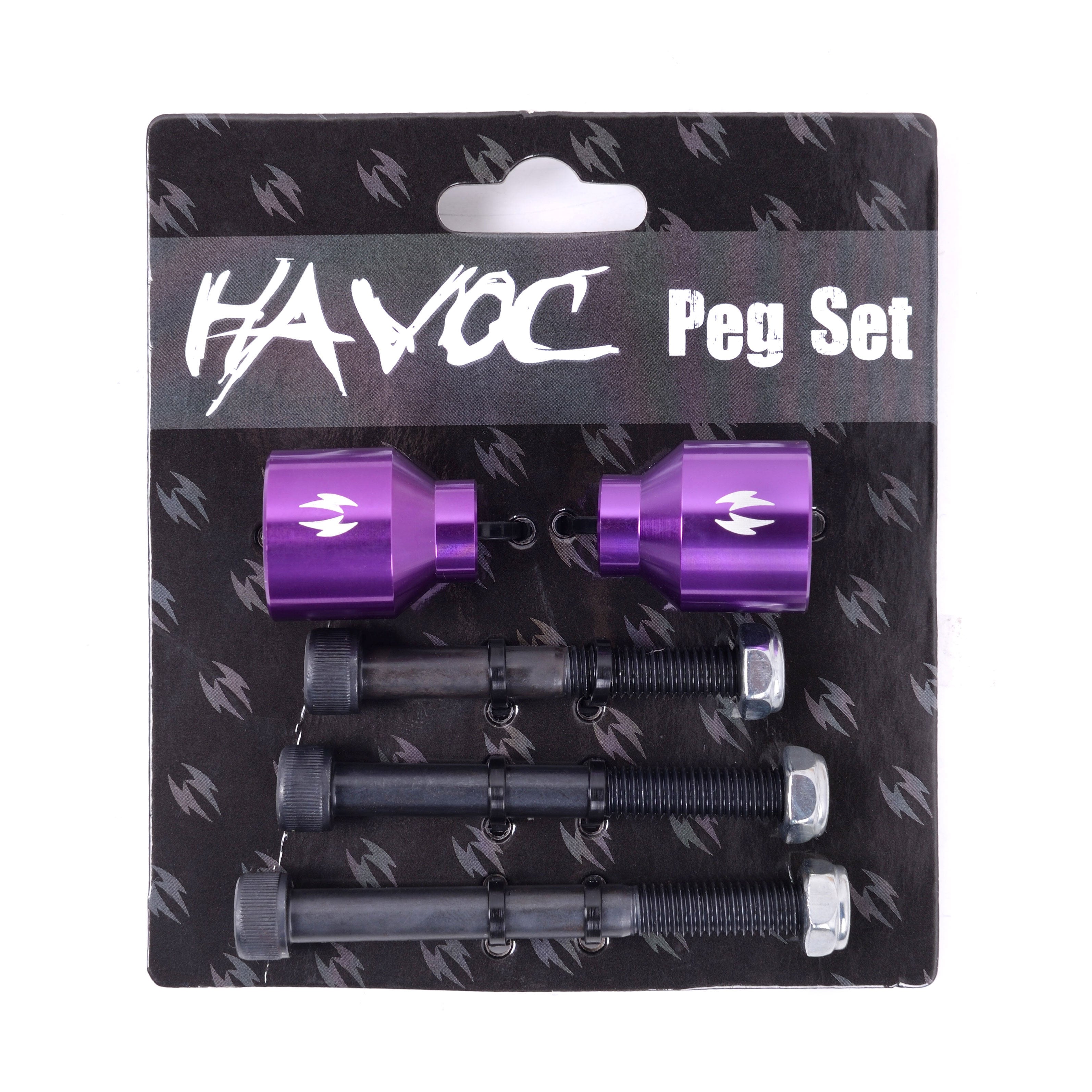 Havoc - Scooter Pegs Purple