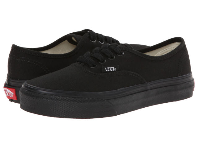 Vans Youth Authentic Black/Black - Shoes