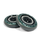 North Scooters Vacant 110mm Grey PU (PAIR) - Scooter Wheels Matte Black