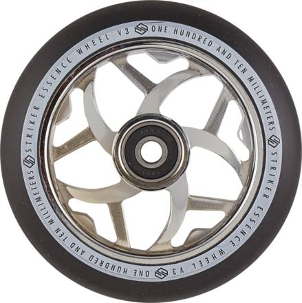 Striker Essence v3 110mm (PAIR) - Scooter Wheels Silver Raw