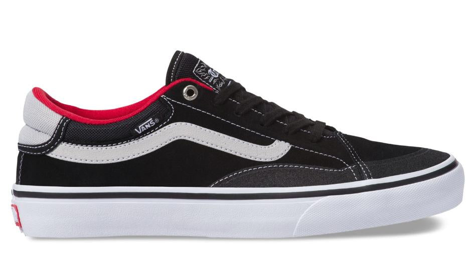Vans TNT Advanced Prototype Black/White/Red Shoes – Versus Pro Shop