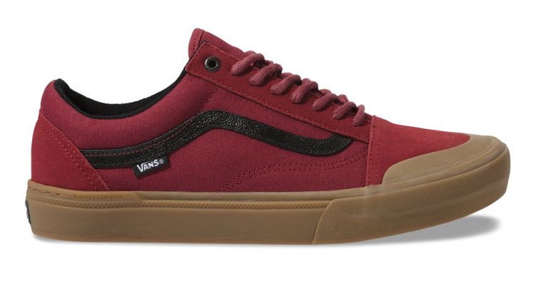 Vans Old Skool Pro BMX Red / Gum - Shoes