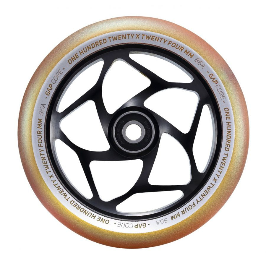 Envy Gap Core 120mm (PAIR) - Scooter Wheels Black Gold