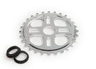 We The People 4Star 25T - BMX Sprocket Silver